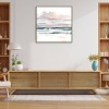30" x 30" Soft Coastal Abstract I by Emma Scarvey Framed Canvas Wall Art Print - Amanti Art: Seascape Decor, Hand-Stretched - 3 of 4