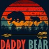 Adult Design By Humans Retro Forest Sunrise Daddy Bear By ZeusSE Sweatshirt - 2 of 2