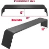 Double Axle Trailer Fenders, 2PCS Set, Compatible with 13-15 Inch Wheels, Heavy-Duty Design for Enclosed & Utility Trailers - 2 of 4