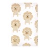 Hudson Baby Infant Boys Cotton Flannel Burp Cloths 10pk, Modern Lion, One Size - 3 of 4