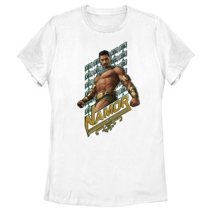 Women's Black Panther: Wakanda Forever Namor Portrait T-Shirt - 1 of 4