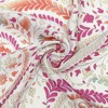 INSPIRE CHIC Women's Floral Printed Satin Square Flowers Silky Neck Scarves 1Pc - 4 of 4
