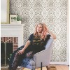 RoomMates Mr. Kate dried Flower Kaleidoscope Peel & Stick Wallpaper: Removable Botanical Wall Mural, Self-Adhesive PVC - 3 of 4