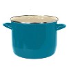 VASCONIA® 8-Qt. Enamel-on-Steel Straight Stockpot with Glass Lid - 2 of 4