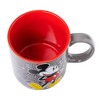Silver Buffalo Disney Mickey Mouse Circle Logo Pattern 20oz Ceramic Mug - 3 of 4