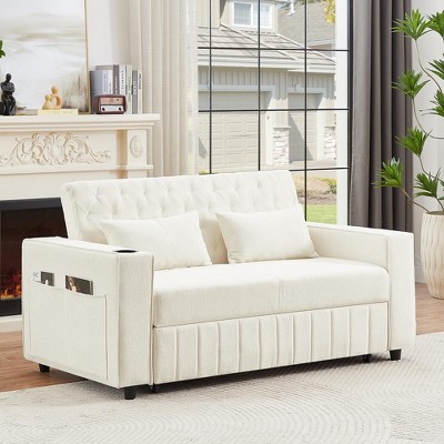 Runesay Modern Sleeper Sofa with Adjustable Backrest