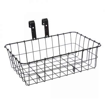 Wald Products 137 Front Basket Black Steel 15x10x4.75`