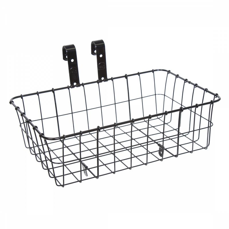 Wald Products 137 Front Basket Black Steel 15x10x4.75`, 1 of 2