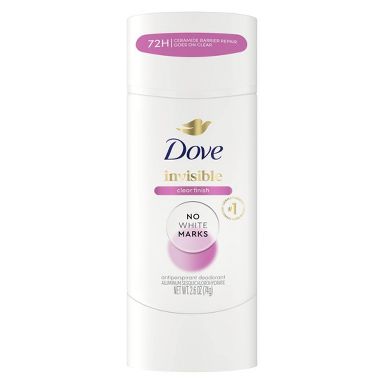 Dove Beauty Advanced Care Clear Finish 72-Hour Women's Antiperspirant & Deodorant Stick - 2.6oz: Paraben-Free, Scented