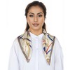 Alilang 100% Mulberry Silk Small Square Scarf Lightweight Head Scarf Neckerchief for Women 20.87 x 20.87 inches - 4 of 4