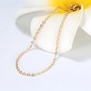 Yellow Gold Plated Sterling Silver 18-20" Inch Rolo Chain for Women or Men Ginger Lyne Collection - 2 of 4