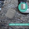 iHome AirPods Case Cover, Heavy-Duty Protection, Charging Flexibility, Versatile Fit for AirPods Generation 1 & 2, Grey - 3 of 4