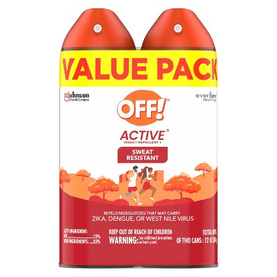 OFF! Active Mosquito Repellent - 6oz, 2ct