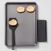 Cookie Sheet Warp Resistant Textured Steel - Made By Design™ - image 2 of 3