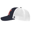 University Of Illinois Team Logo Cotton Twill Trucker Cap Navy OS - 3 of 4