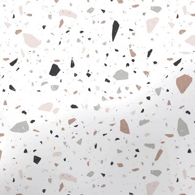 White Terrazzo Satin Pillowcase for Hair and Skin