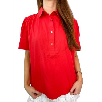 Women's Wo's Everything Short Sleeve Top - Never a Wallflower