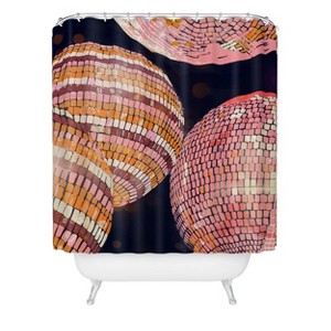 Disco Balls Shower Curtain by Gigi Rosado - society6 - 1 of 3