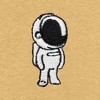 Dalix Mens Astronaut Soft Heavyweight Tee - 2 of 4