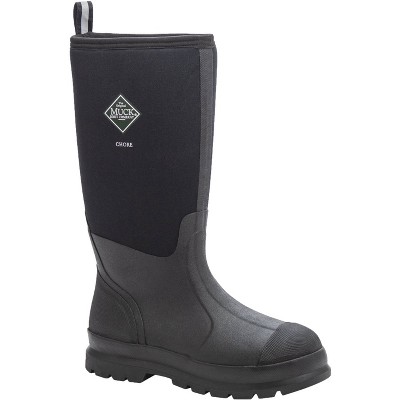Muck Men's Chore Classic Rubber Work Boots,CHH000A, Black