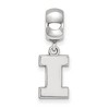 Black Bow Jewelry Sterling Silver Illinois Fighting Illini NCAA Bead Charm - 2 of 4