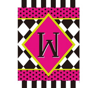 Briarwood Lane Everyday Garden Flag 12x18 For Outdoor Neon Checkerboard - W Garden Flag Flags For Outside - 1 of 4