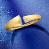 Ross-Simons 0.15 ct. t.w. Diamond Asymmetrical Cuff Bracelet in 18kt Gold Over Sterling - 3 of 4