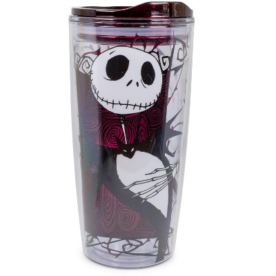 Silver Buffalo Disney The Nightmare Before Christmas misfit Carnival Cup  With Lid And Straw : Target