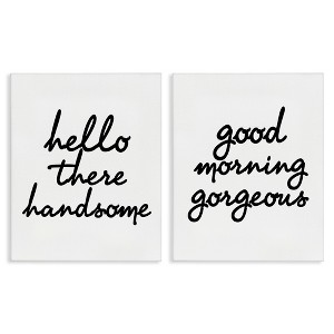 Stupell Industries Handsome & Gorgeous Greetings, 24" x 30" - 1 of 4