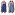 dark blue/mid blue