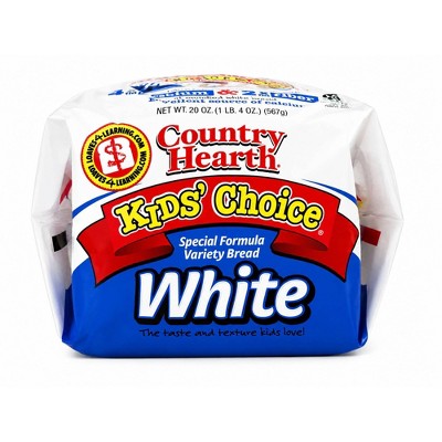 Country Hearth Kid's Choice White Bread - 24oz