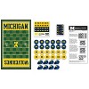 MasterPieces Officially licensed NCAA Michigan Wolverines Checkers Board Game for Families and Kids ages 6 and Up - 3 of 4