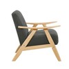 NicBex Accent Chair Upholstered Living Room Chair with Thick Density Cushion Comfy Chair Lounge Chair for Reading Room, Bedroom - 4 of 4