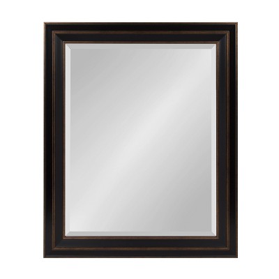 27.5" x 33.5" Whitley Rectangle Wall Mirror Bronze - Kate & Laurel All Things Decor