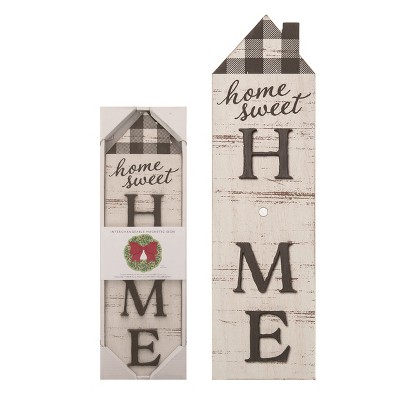 Transpac 15.75 in Multicolor Christmas Interchangeable Home Sign Wall Art for Festive Holiday Decor