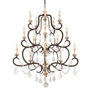 Troy Lighting Bordeaux 15 - Light Chandelier in  Parisian Bronze - 1 of 1