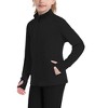Clearlove Girls Lightweight Sun Protection Jacket Full Zip UPF 50+ Long Sleeve Athletic Windbreaker with Thumb Holes and Pockets - 2 of 4