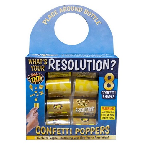 TNT Fireworks Resolution Poppers Fireworks - 8pk - image 1 of 4