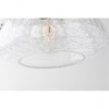Mitzi Maya 1 - Light Pendant in  Polished Nickel Clear Crackle Shade - 2 of 3