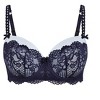 Women's Plus Size Leyla Contour Bra - french navy | CITY CHIC - 4 of 4
