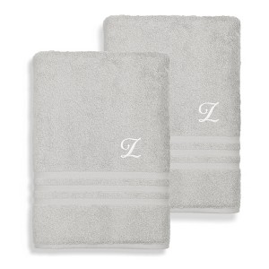 Linum Home Textiles 100% Turkish Cotton 2PC Denzi Bath Towel Set - 1 of 1