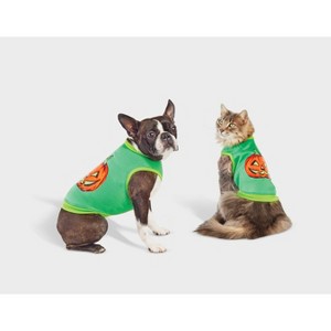 Halloween Retro Pumpkin Dog and Cat Sweatshirt - Hyde and EEK! Boutique™ - 1 of 3