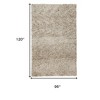 Gray Shag Hand Tufted Area Rug - 3 of 4
