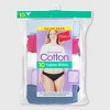 Hanes Women's 10pk Cotton Bikini Underwear - Colors May Vary - image 2 of 4