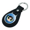 Powerpuff Girls Buttercup Head Black Leather Keychain - 2 of 4