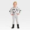 Toddler Girls' Disney Minnie Mouse Bow Pullover - Heather Gray - 4 of 4