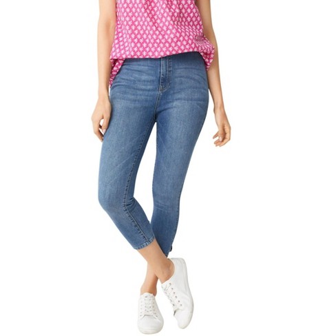 5-pocket jeans capris - Women