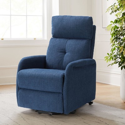 Gina Mid-century Power Remote Recliner with Metal Base  | ARTFUL LIVING DESIGN