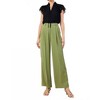Women's Alana Short Sleeve Blouse - current air XS - 4 of 4
