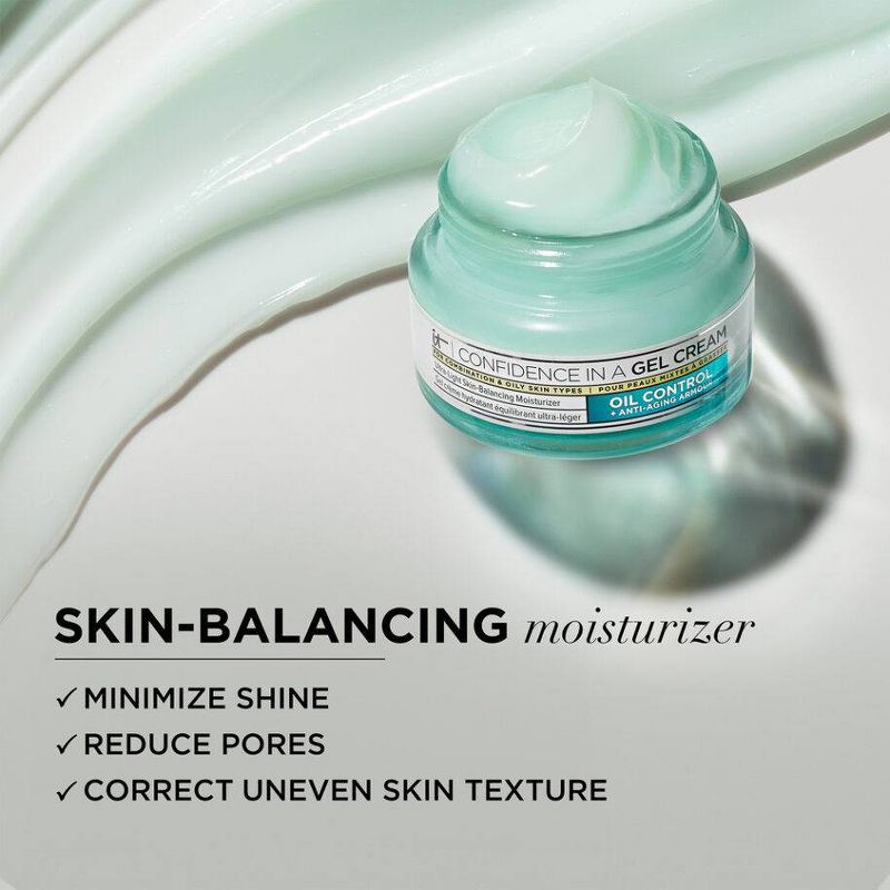 IT Cosmetics Confidence Gel Cream - Oil Control - 2 fl oz - Ulta Beauty, 4 of 10